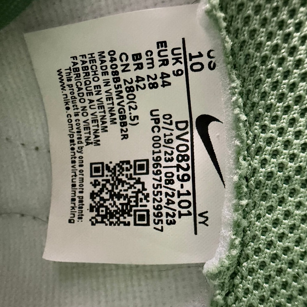 Nike Dunk High Chlorophyll White Green Mens Size 10 DV0829-101 - Picture 8 of 15